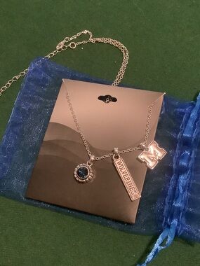 U of M - NEW - University Michigan - Necklace 3 Pendants - WOLVERINE